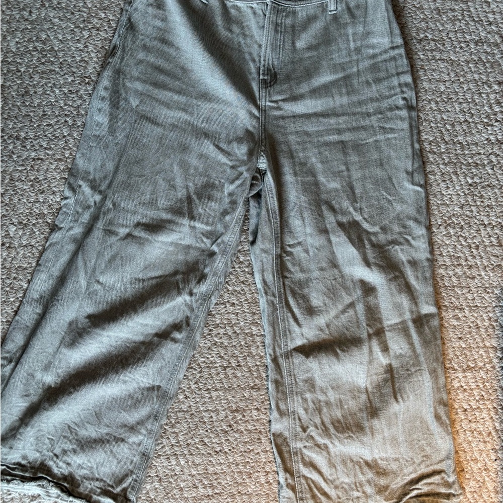 Sincerely Jules Gray Wide Leg Pants